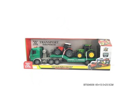 AUTO LAWETA zielona 2 traktory św. dź.
