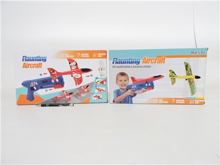 PISTOLET WYRZUTNIA styropian, kart