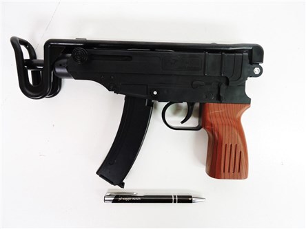KARABIN MASZ. sprężynowy NA KULKI M37 25 cm,  fol.