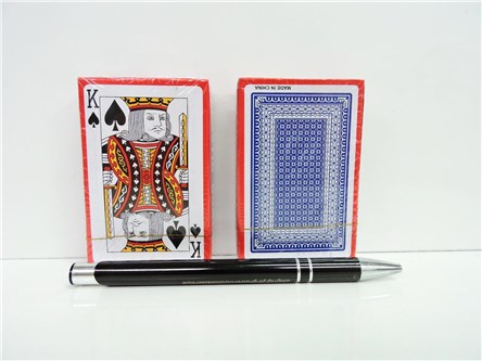 KARTY x 10, 1 talia, poker, powlekany plast., kart