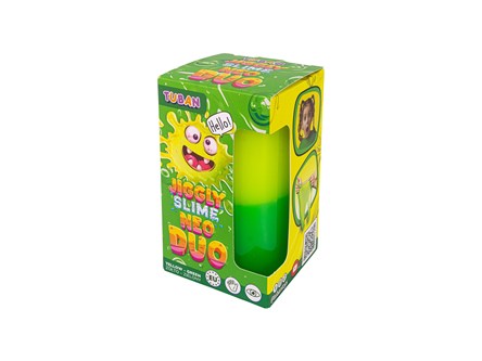 TUBAN JIGGLY SLIME fluo glow żółto-zielony 430 g