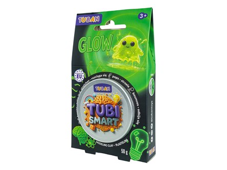 TUBI SMART plastelina glow 50 g
