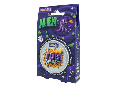 TUBI SMART plastelina alien 50 g