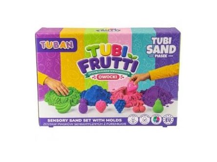 TUBAN piasek sensoryczny TUBI FRUTTI