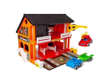 WADER DOMEK DLA LALEK, auto serwis, 15x39,5x59 cm
